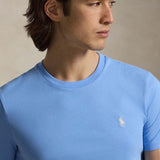 POLO RALPH LAUREN T-Shirt uomo Custom Slim Fit Lagoon