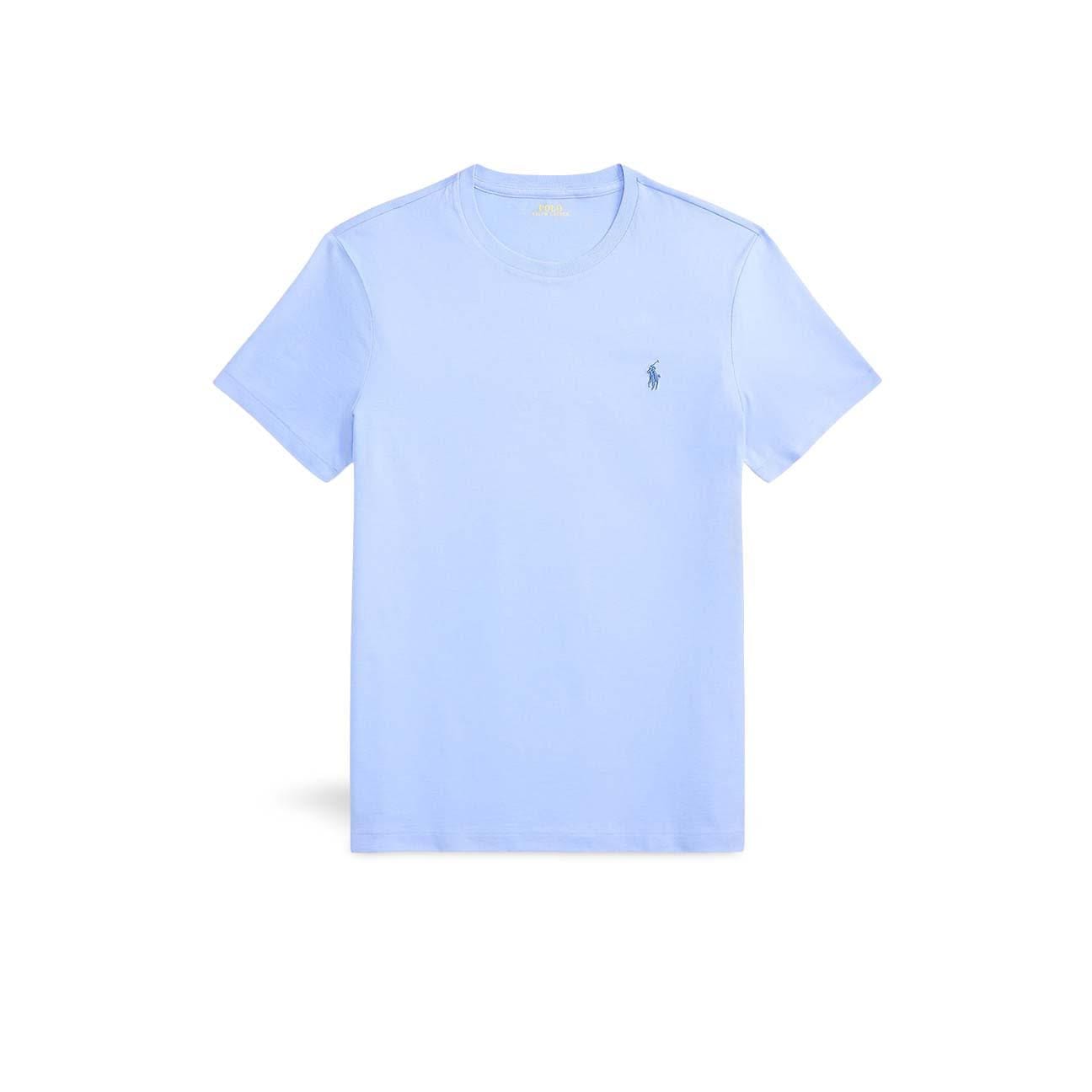 POLO RALPH LAUREN T-Shirt uomo Custom Slim Fit Lagoon