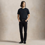 POLO RALPH LAUREN T-Shirt uomo Custom Slim-Fit Nero