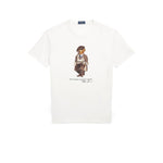 POLO RALPH LAUREN T-Shirt uomo Custom Slim Fit Polo Bear Bianco