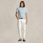 POLO RALPH LAUREN T-Shirt uomo girocollo Custom Slim Fit  Alpine Blue