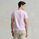 POLO RALPH LAUREN T-Shirt uomo girocollo Custom Slim Fit  Rosa
