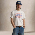 POLO RALPH LAUREN T-Shirt uomo in cotone con grafica Bianco