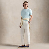 POLO RALPH LAUREN T-Shirt uomo in cotone Custom Slim Fit  Azzurro