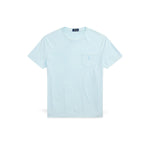 POLO RALPH LAUREN T-Shirt uomo in cotone Custom Slim Fit  Azzurro