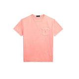 POLO RALPH LAUREN T-Shirt uomo in cotone Custom Slim Fit  Rose