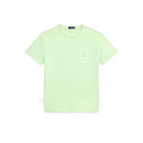 POLO RALPH LAUREN T-Shirt uomo in cotone Custom Slim Fit  Verde