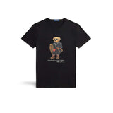 POLO RALPH LAUREN T-Shirt uomo Polo Bear Custom Slim-Fit Nero