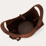 POLO RALPH LAUREN Tote Polo Play media in camoscio Marrone