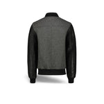 PROLEATHER Giacca uomo Varsity Grigio