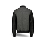 PROLEATHER Giacca uomo Varsity Grigio