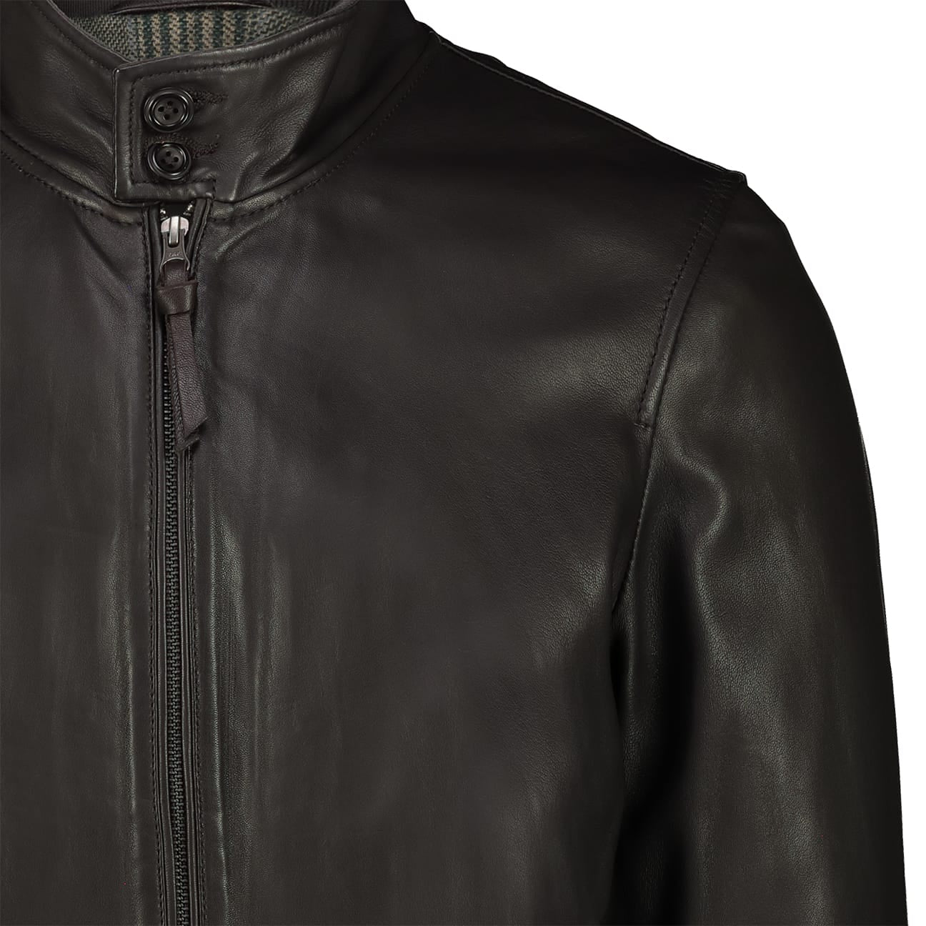 PROLEATHER Giubbotto uomo Jack in pelle Marone