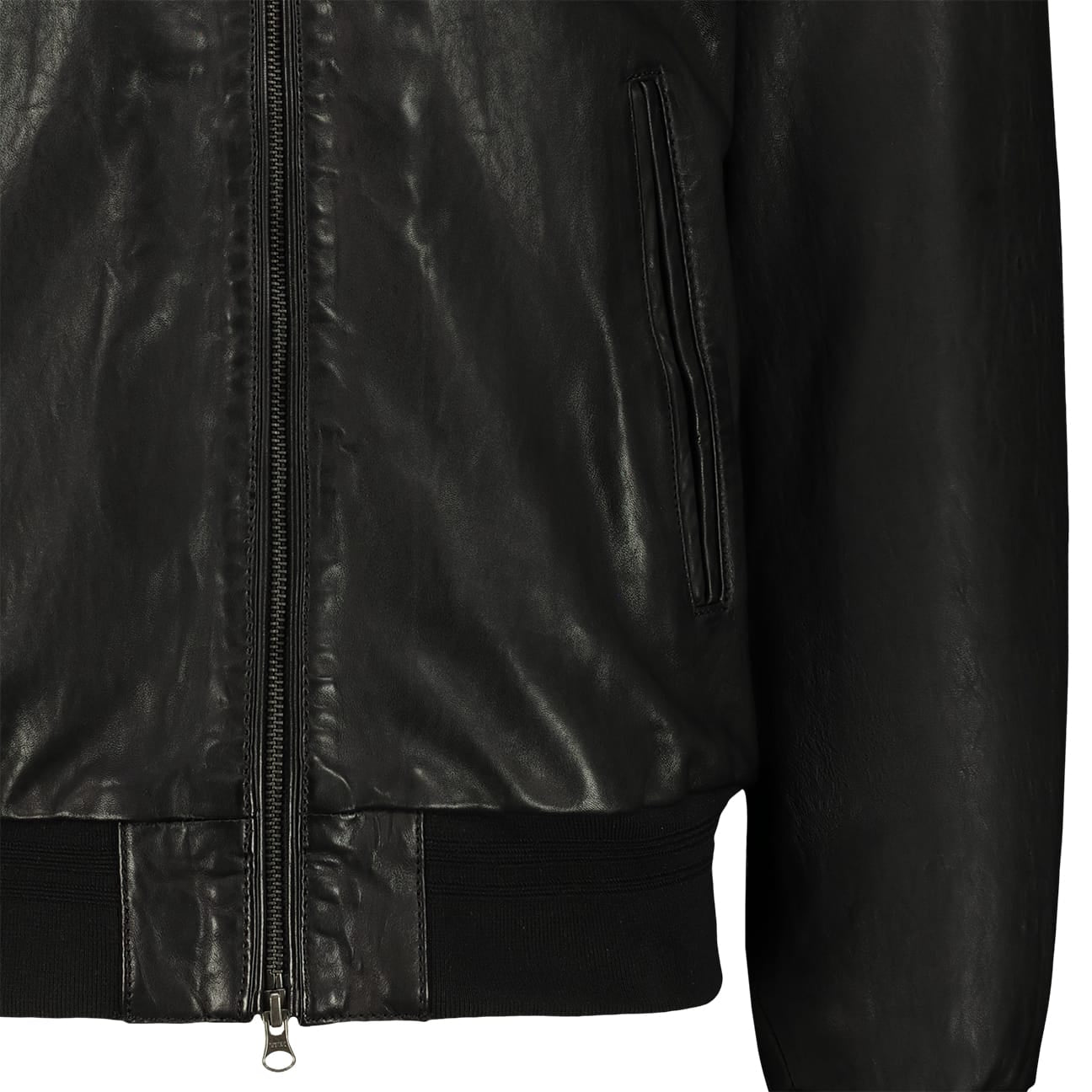 PROLEATHER Giubbotto uomo Jack in pelle Nero