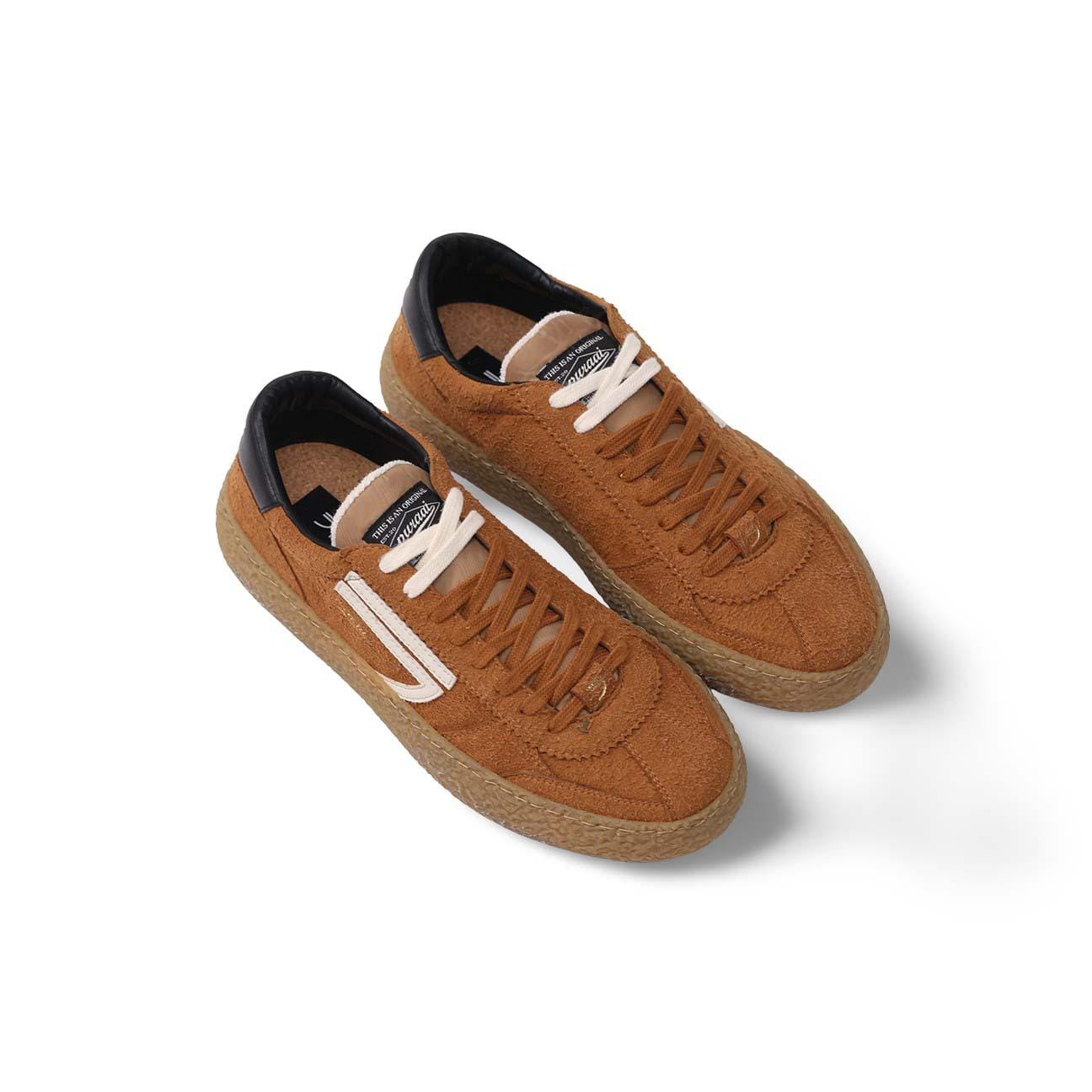 PURAAI Sneakers uomo Vintage Sigaro