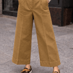 QL2 Pantalone donna Melody D in cotone Beige