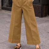 QL2 Pantalone donna Melody D in cotone Beige