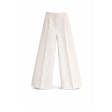 QL2 Pantalone donna Melody D in cotone Bianco