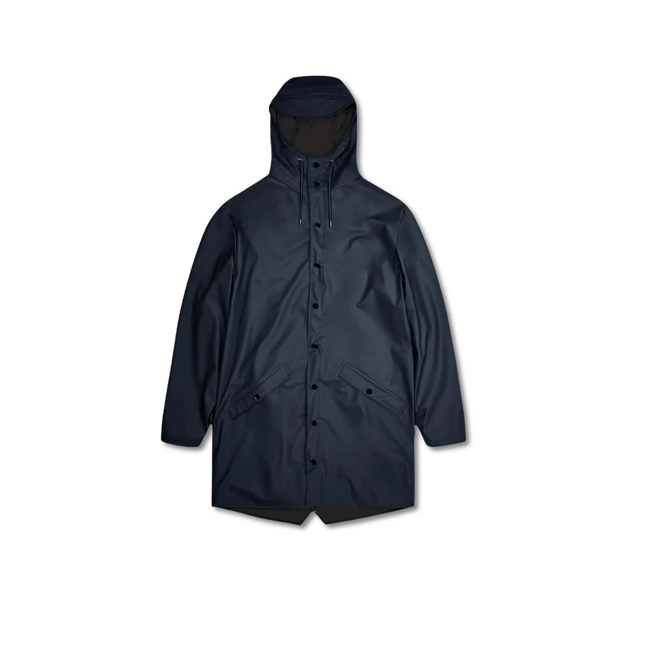 RAINS Impermeabile Long Jakcket Blue