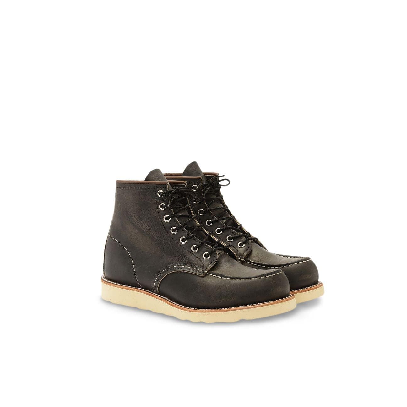 REDWING 8890 "6 Classic Moc Toe Charcoal Rough