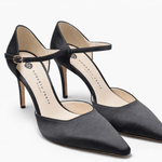 ROBERTO FESTA Pump in raso Nero