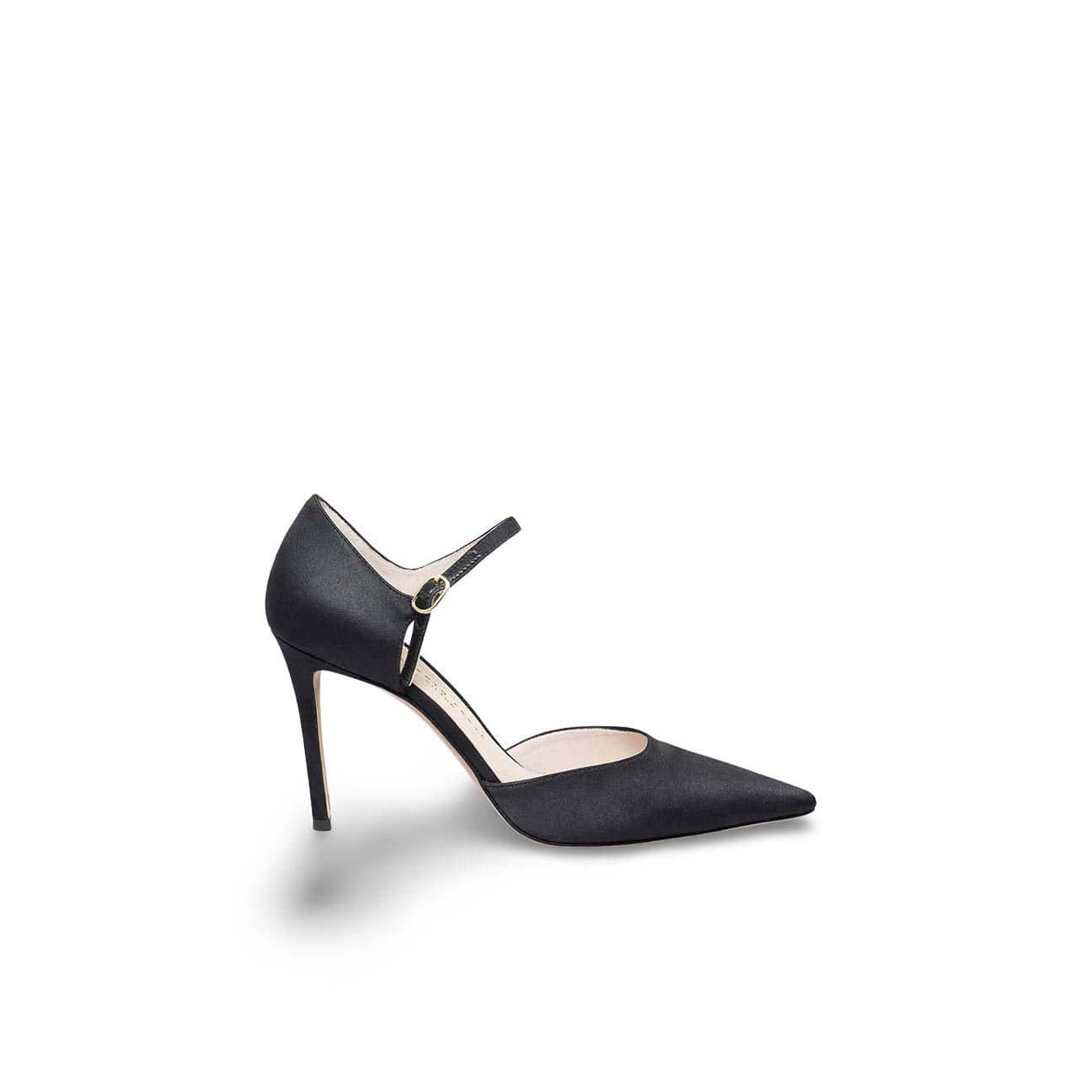 ROBERTO FESTA Pump in raso Nero
