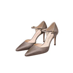 ROBERTO FESTA Pump in raso Taupe