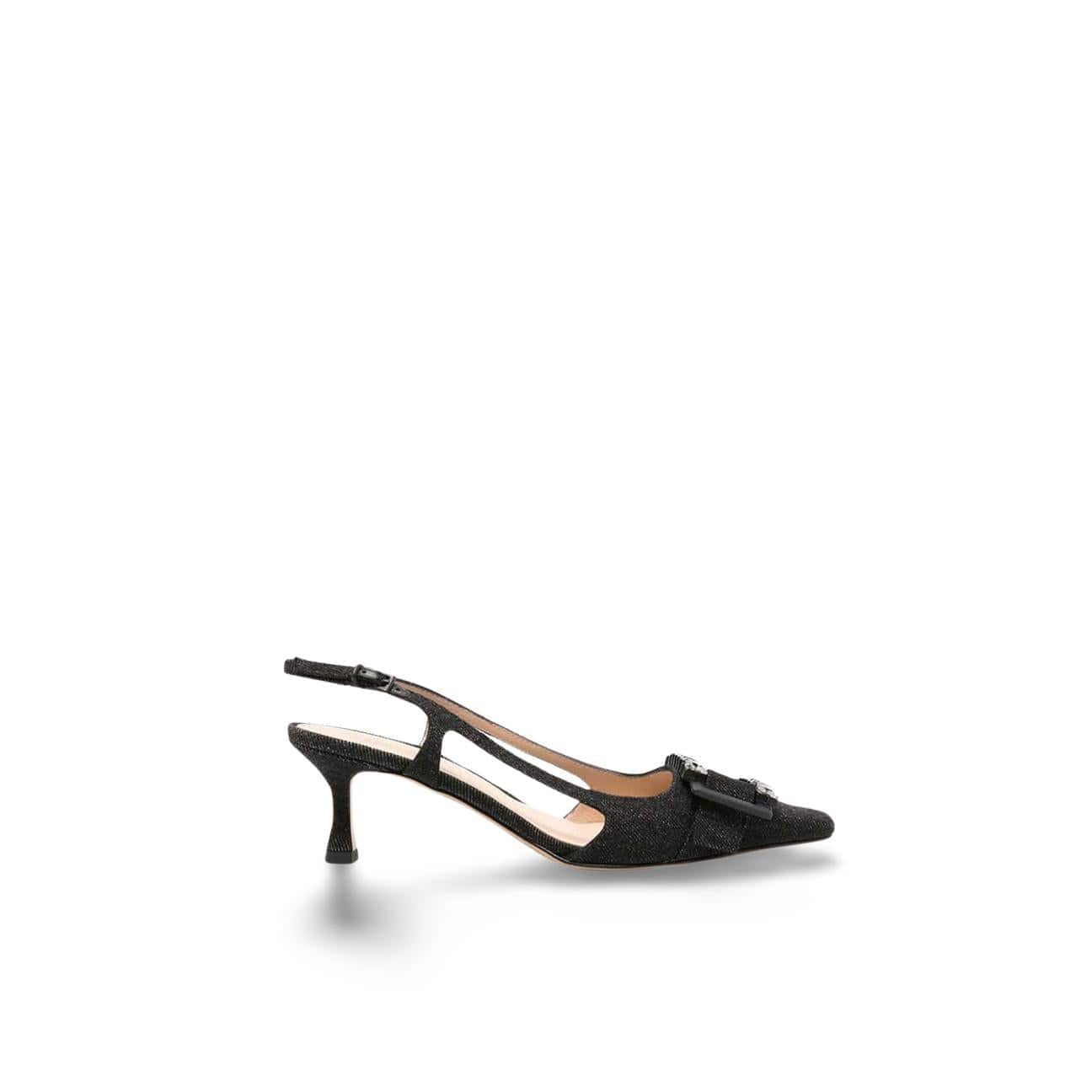 ROBERTO FESTA Pumps Atena in denim Nero