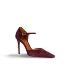 ROBERTO FESTA Pumps Donella in suede Burgundy