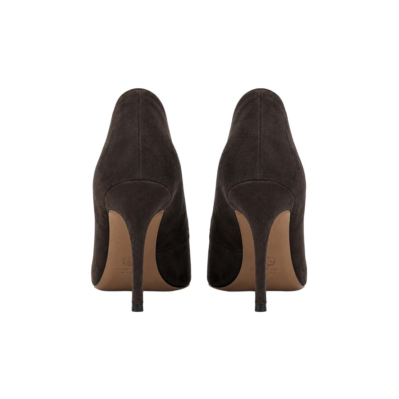 ROBERTO FESTA Pumps donna Adele in pelle scamosciata Marrone