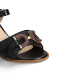 ROBERTO FESTA Sandali Alice in pelle Nero