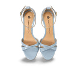 ROBERTO FESTA Sandali  donna in vernice Azzurro Polvere