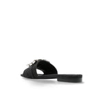 ROBERTO FESTA Sandali Fade in denim Nero