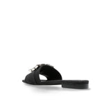 ROBERTO FESTA Sandali Fade in denim Nero