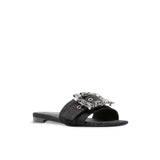 ROBERTO FESTA Sandali Fade in denim Nero