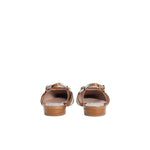 ROBERTO FESTA Slingback donna Mimma in tessuto a righe Beige