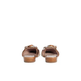 ROBERTO FESTA Slingback donna Mimma in tessuto a righe Beige
