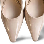 ROBERTO FESTA Slingback in pelle Nude