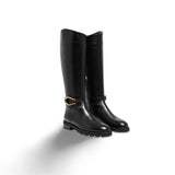 ROBERTO FESTA Stivale alto donna in pelle Nero