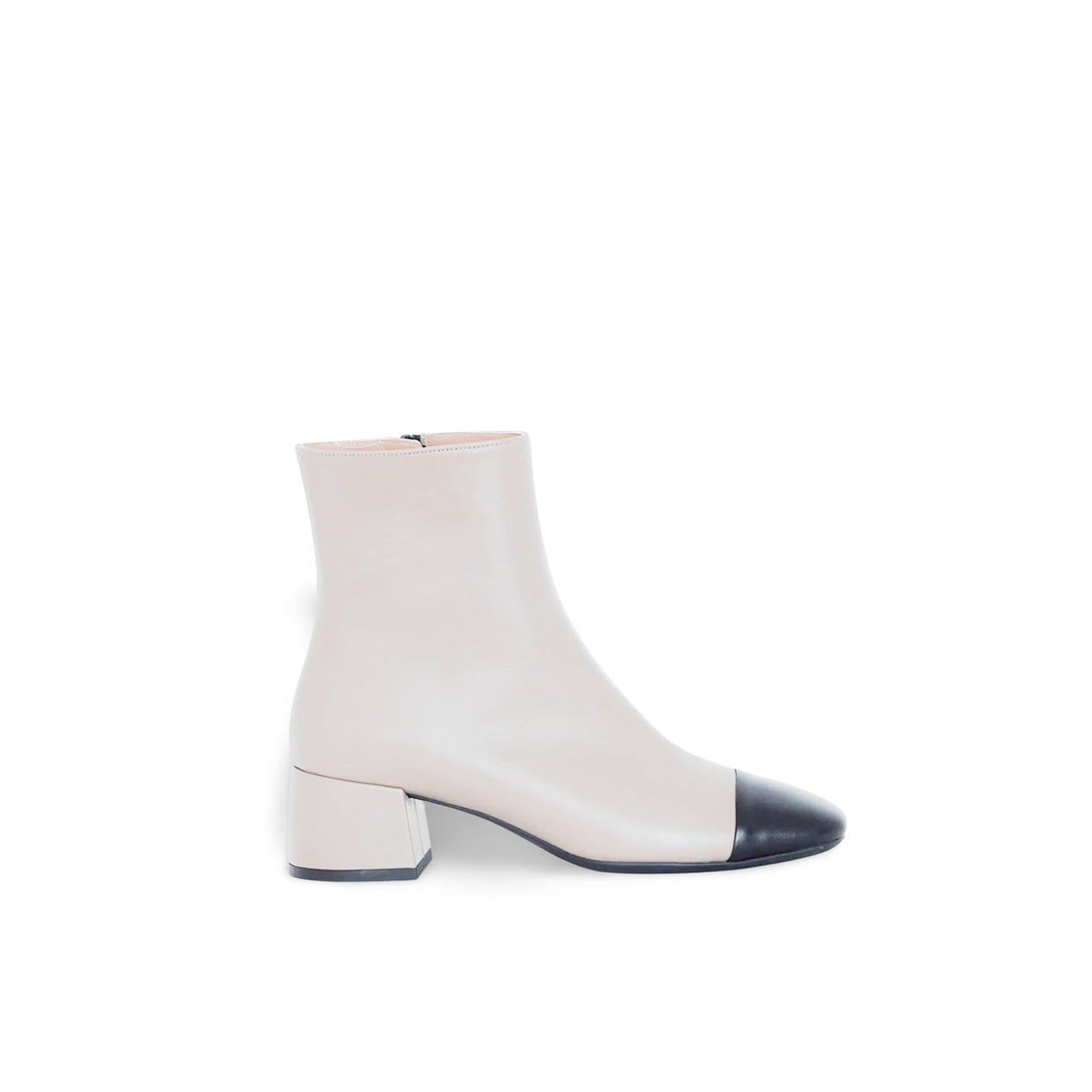 ROBERTO FESTA Stivaletto donna Nerea bicolore Gesso e Nero