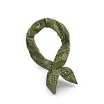 RRL Bandana in cotone con logo alatoVerde