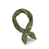 RRL Bandana in cotone con logo alatoVerde