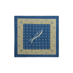 RRL Bandana in cotone indaco con logo Blue