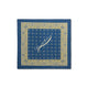 RRL Bandana in cotone indaco con logo Blue