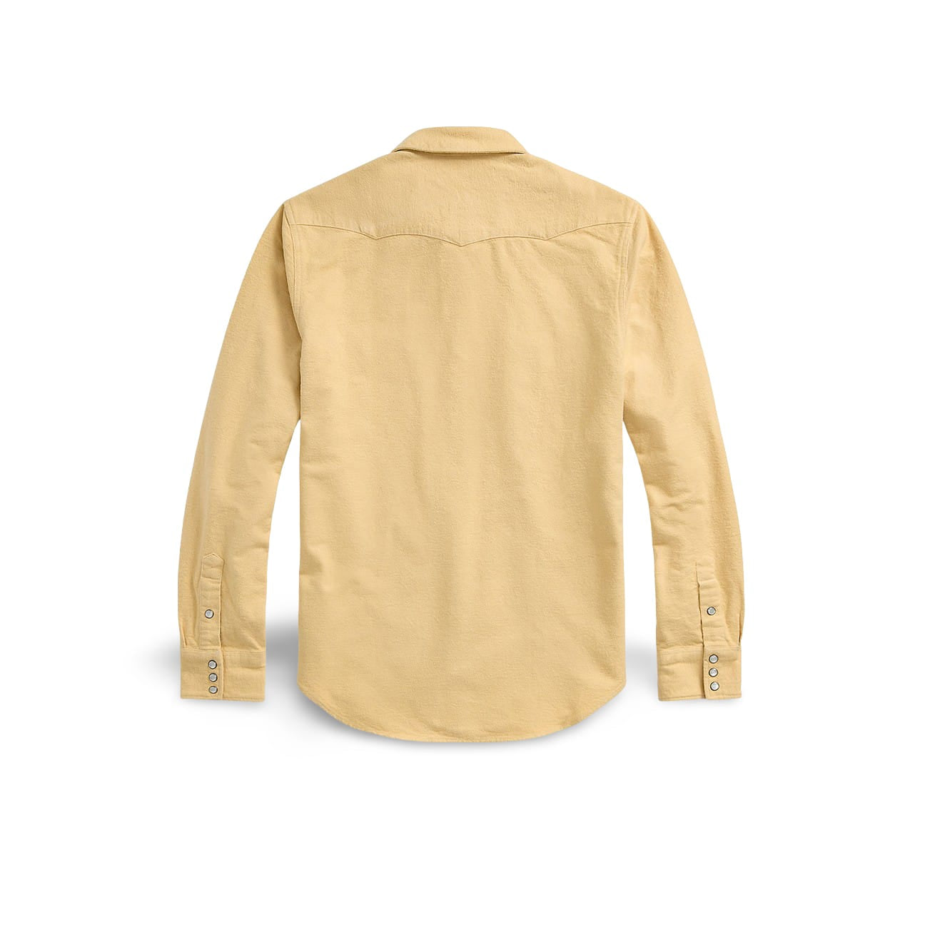 RRL Camicia da uomo western Slim-Fit Giallo