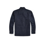 RRL Camicia jacquard indaco