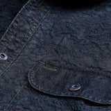 RRL Camicia jacquard indaco