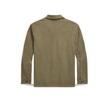 RRL Camicia militare in cotone Verde Militare
