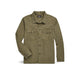 RRL Camicia militare in cotone Verde Militare