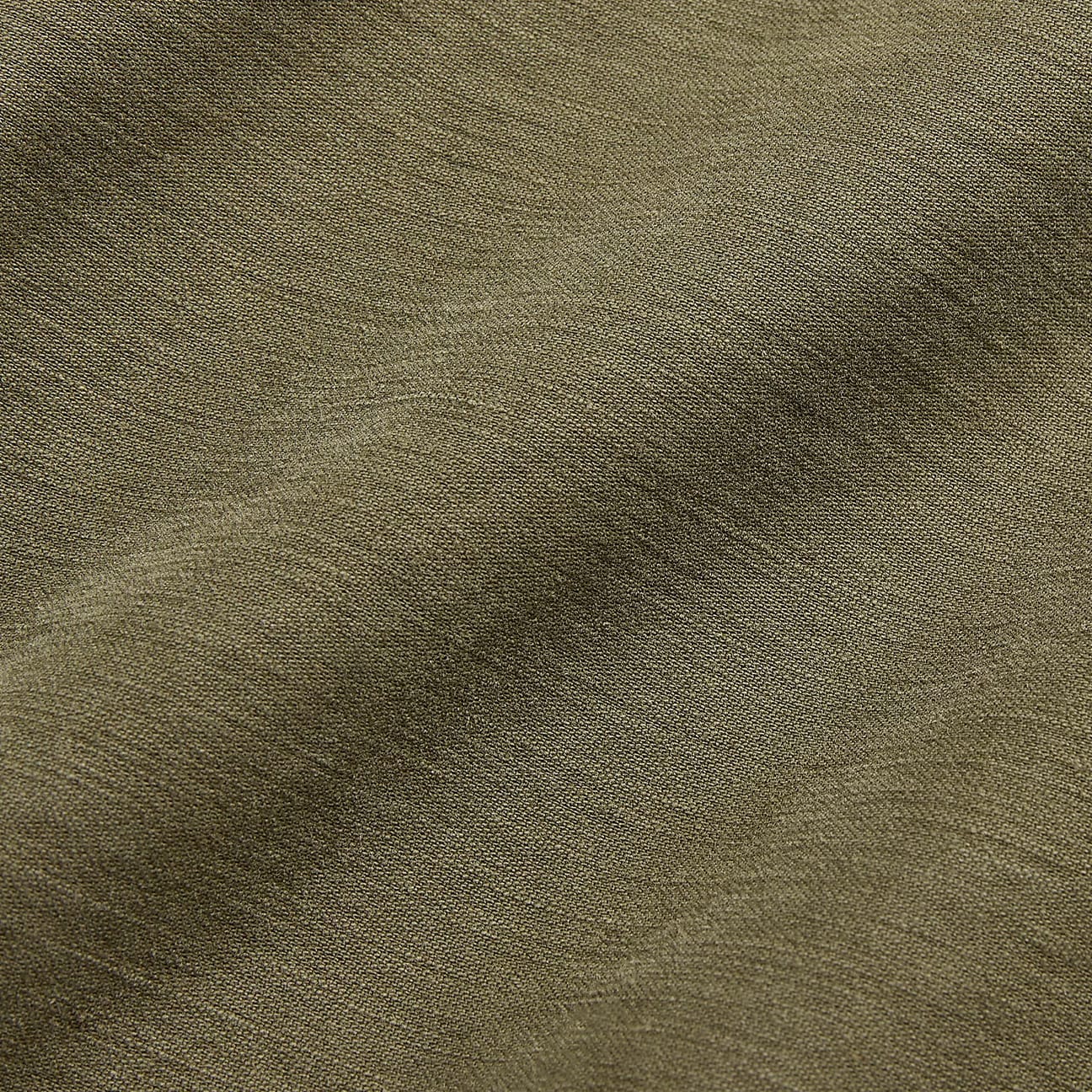 RRL Camicia militare in cotone Verde Militare
