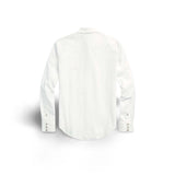 RRL Camicia uomo Buffalo Western in popeline Bianco